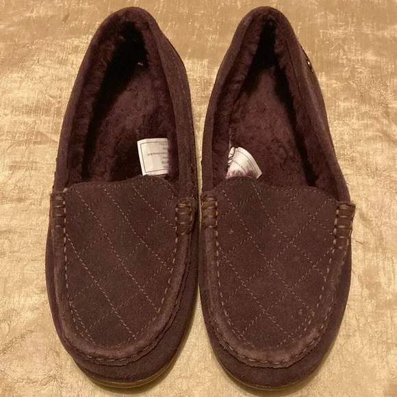 Abeo Shoes Abeo Biosystem Sheepskin Loafers Alvena Purple - Technical View